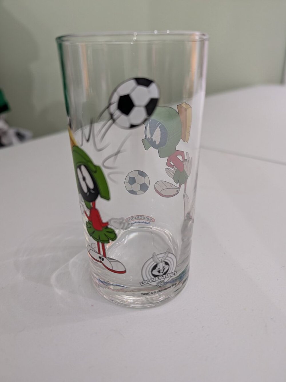 Vintage Smucker's Marvin the Martian Collectable Glass - Looney Tunes - Soccer - Picture 8 of 11
